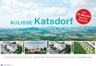 Kulisse Katsdorf - Wohnen in Balance: DOPPELHAUSHÄLFTEN mit Garten und Aussicht, SCHLÜSSELFERTIG zum TOP-Preis!