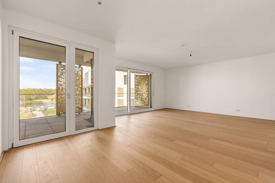 Luxus Leben am Wasser: 50m2 Balkon inkl. Wasserblick, Wellnes Bereich und Fitness, Wohnung-kauf, 1.690.000,€, 1190 Wien 19., Döbling