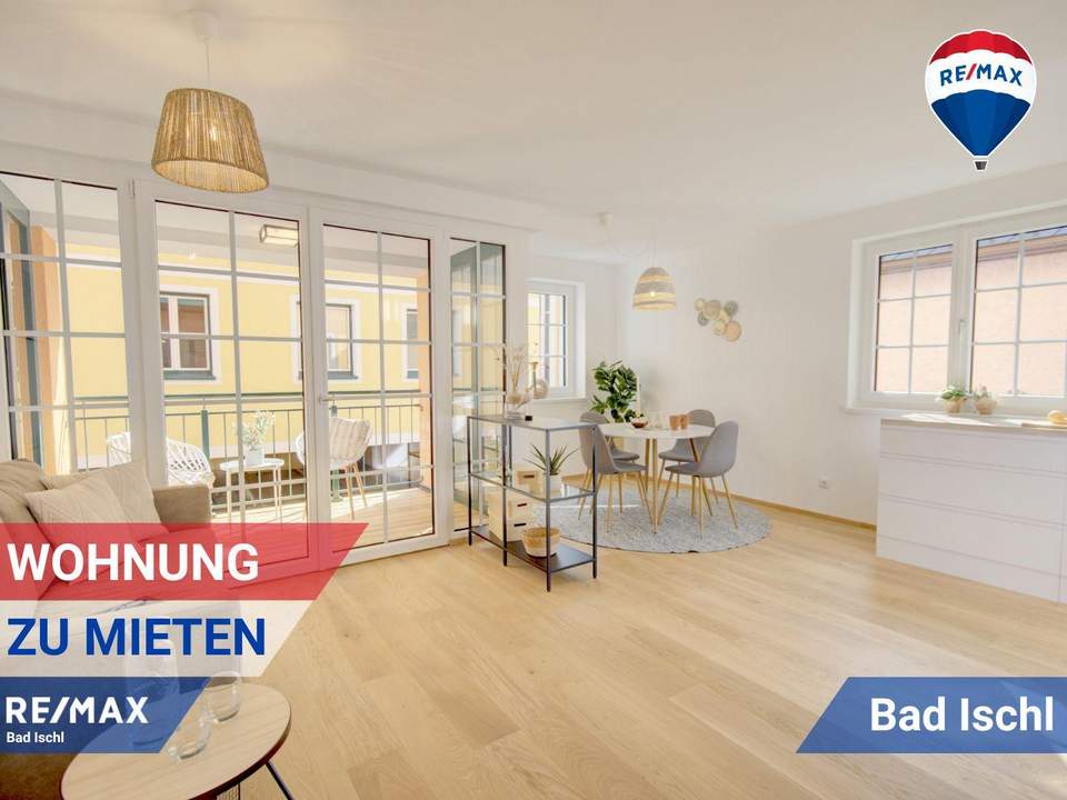 ERSTBEZUG/MIETE - 3- Zimmer Wohnung, barrierefrei im Herzen von Bad Ischl