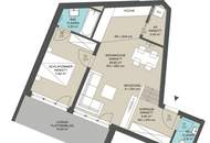 Traumhafte 2-Zimmer-Wohnung mit Loggia - Nähe Gustav-Klimt-Park