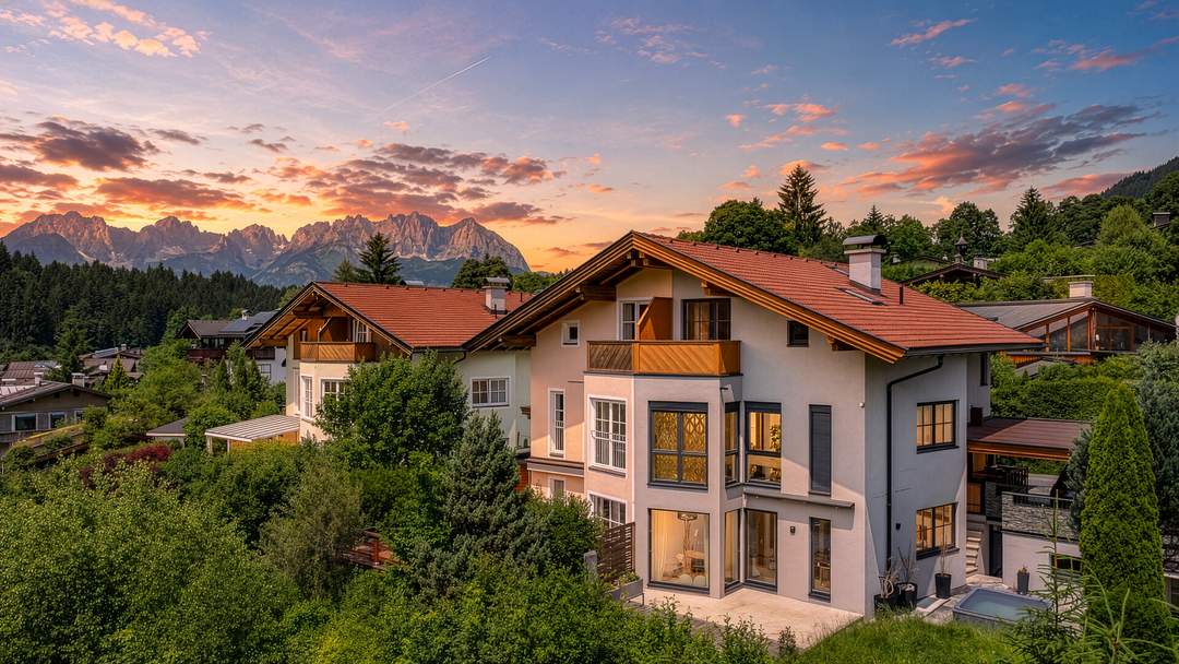Exklusives Haus in sonniger Lage am Fuße des Kitzbüheler Horns