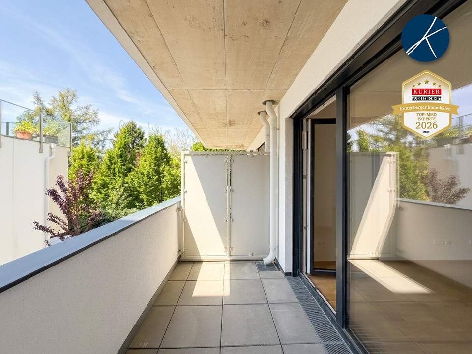 Erstbezug: 3-Zimmer Wohnung mit südseitgem Balkon