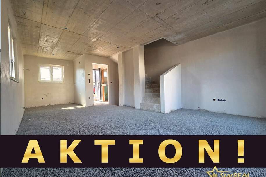 AKTION! ÜBERGABE NOVEMBER! 5 ZIMMER ZIEGELHAUS MIT KELLER! BESICHTIGUNGMÖGLICHKEIT. PROVISIONSFREI für den Käufer., Haus-kauf, 639.000,€, 1220 Wien 22., Donaustadt
