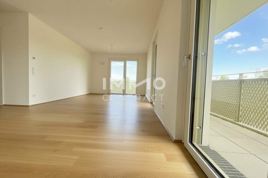 Top Erstbezug: 3-Zimmer-Balkonhit mit Blick ins Grüne, Wohnung-kauf, 400.000,€, 1210 Wien 22., Donaustadt