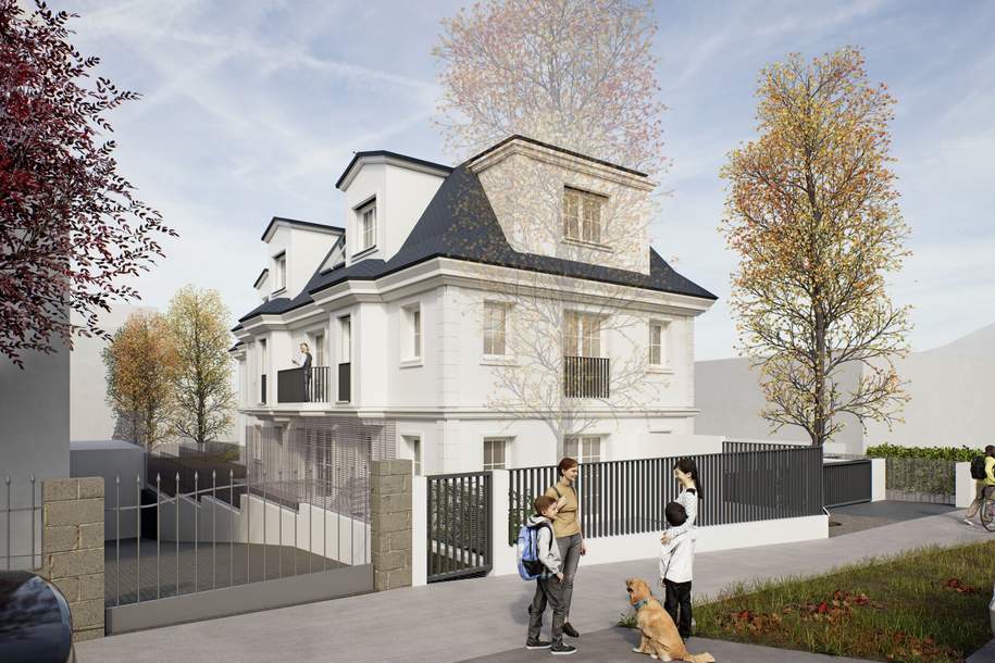 Erstbezug Gartenwohnung in Hietzing: Stilvoll, modern mit Terrasse und Stellplatz!, Wohnung-miete, 1.310,17,€, 1130 Wien 13., Hietzing