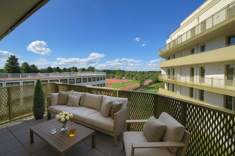 Hirschfeld: U1 Leopoldau - Günstig und hochwertig: 3 Zimmer Wohnung mit Balkon, Wohnung-kauf, 445.000,€, 1210 Wien 21., Floridsdorf