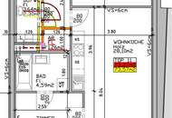 PURKERSDORF! Familienfreundliche 3-Zimmer Wohnung mit 2 Bädern und S/W-Balkon!