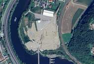 Lagerhalle mit ca. 2.670 m² auf einer Gewerbefläche von ca. 6.000 m² in Frohnleiten