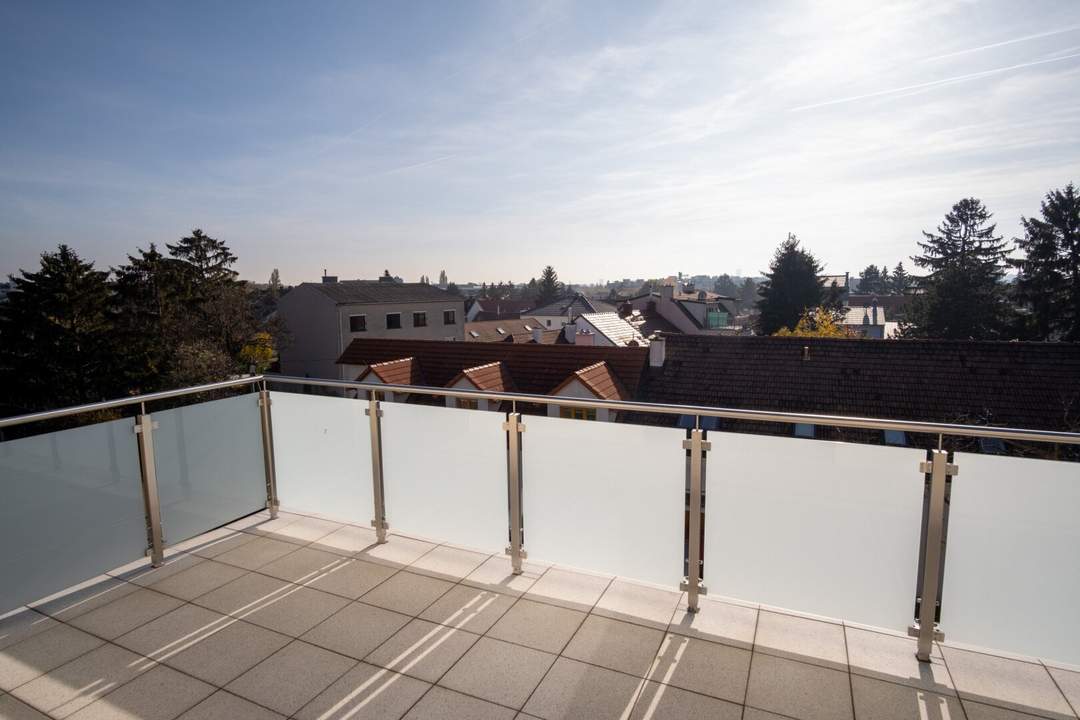 traumhaftschöne 3 Zimmer Dachgeschoss-Maisonette Wohnung mit 2 großen Terrassen - 35m² (Erstbezug/Neubau)