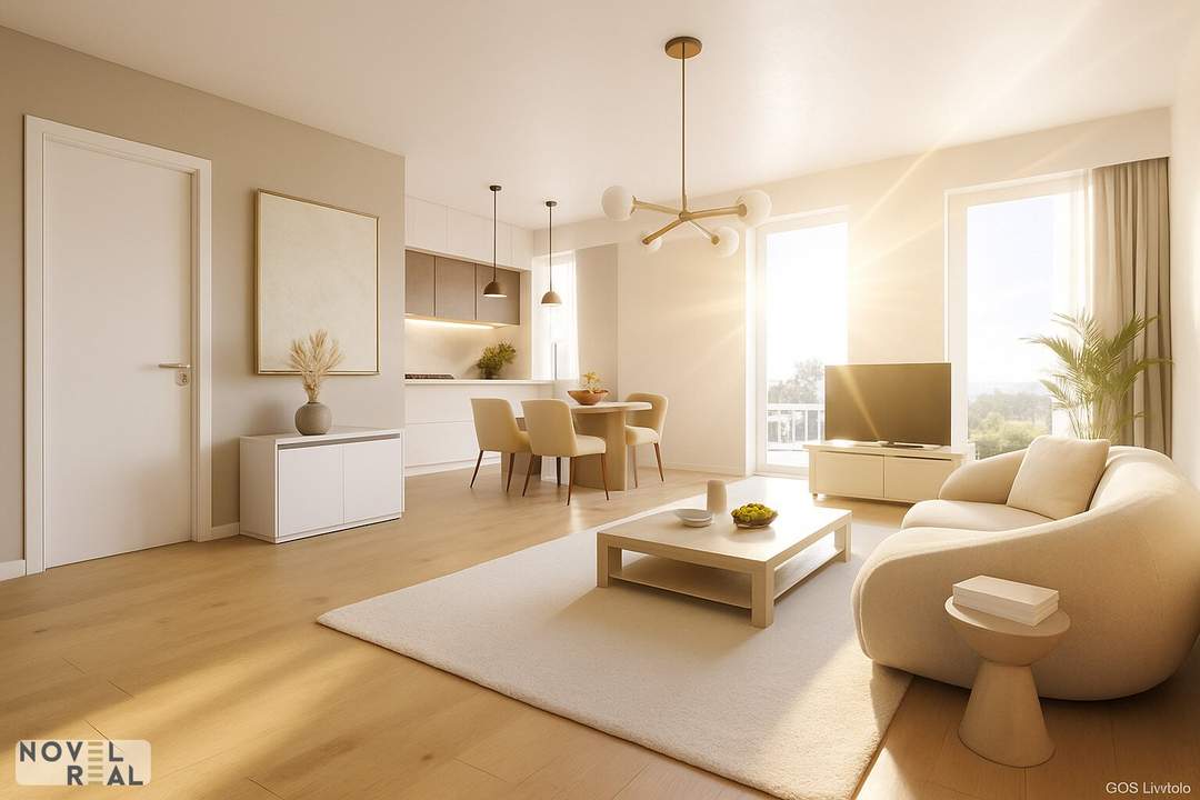 "DONAU PERLE" Wohnen im Grünen: Großzügige 4-Zimmer DG-Wohnung mit zwei Balkonen und Parkblick!