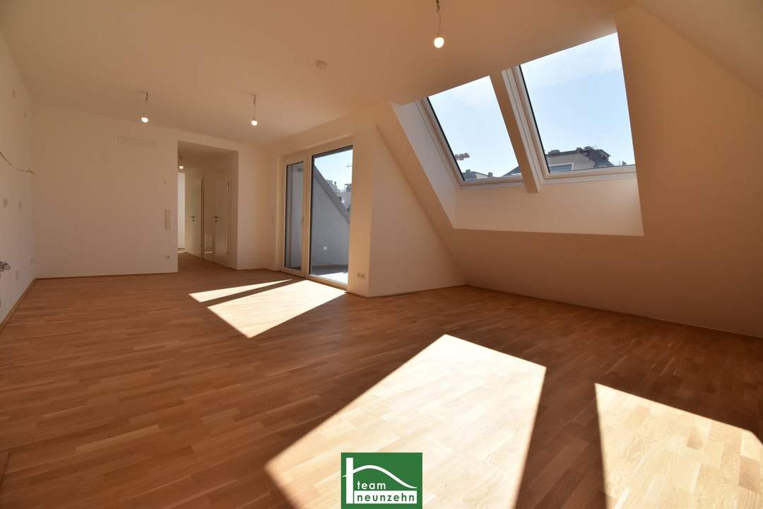 Hell - Heller - am Hellsten _ Urlaub zu Hause - DG-Wohnung mit Terrasse inkl. Klimavorbereitung, Küche und Erdwärmeheizung