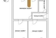Gemütliche 3-Zimmer-52m² Erdgeschosswohnung mit moderner Küche und Bad in idyllischer naturnaher Wohnlage in Breitenau
