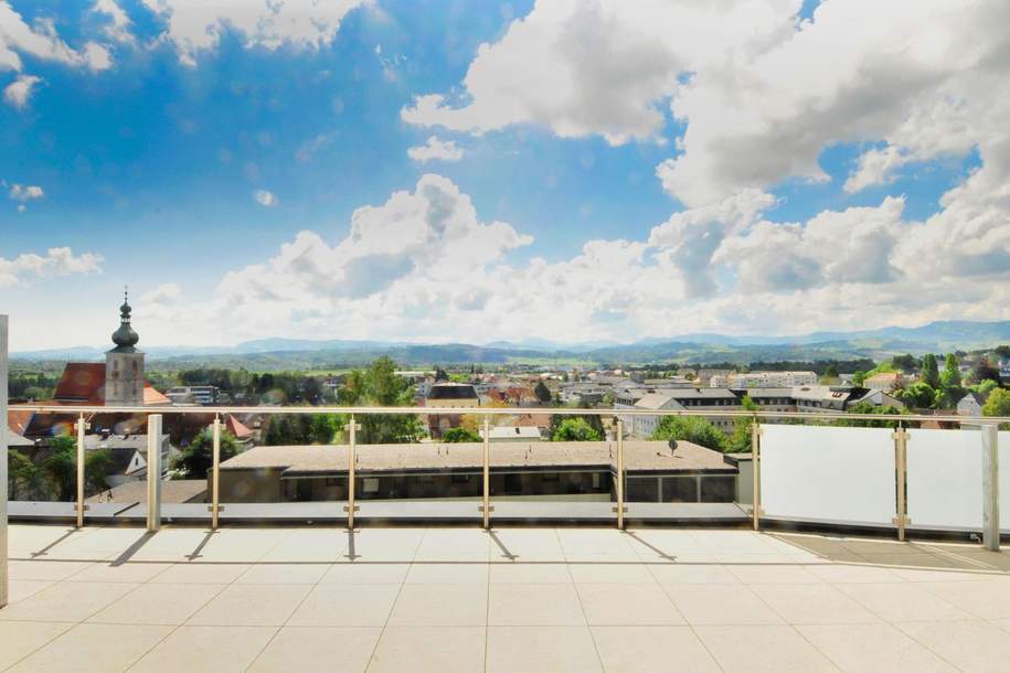 Exklusives Wohnen über drei Etagen mit traumhafter Dachterrasse und PANORAMABLICK im Zentrum von Sierning!, Wohnung-kauf, 440.000,€, 4522 Steyr-Land