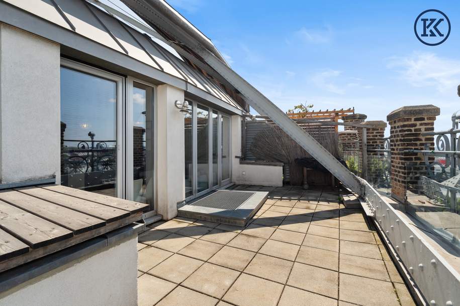 Traumhafte 3-Zimmer-Maisonette mit 3 Terrassen über 2 Etagen (13./14. Stock) beim Gasometer, Wohnung-kauf, 599.000,€, 1110 Wien 11., Simmering
