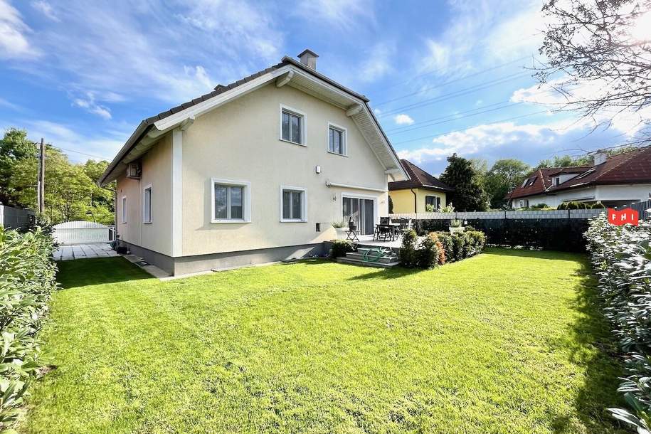 Charmantes 225m² Einfamilienhaus mit Wohnkeller, Terrasse, Klimaanlage in nächster Nähe zur Donauinsel - Pachtgrundstück, Haus-kauf, 699.000,€, 1210 Wien 22., Donaustadt