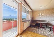 Wohnen über den Dächern von Villach – 3 Zimmer-Wohnung mit Loggia und Bergblick in St. Martin