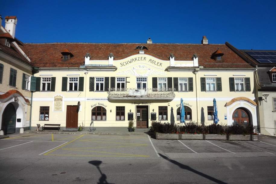 KLEINES GEMÜTLICHES GASTHAUS, HEURIGENSTÜBERL MIT HISTORISCHEM FLAIR!, Gewerbeobjekt-miete, 1.380,00,€, 2870 Neunkirchen