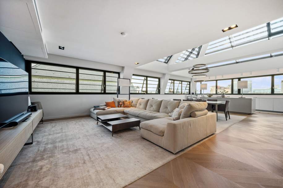 Penthouse mit Stephansdom-Blick über den Dächern Wiens, Wohnung-kauf, 9.770.000,€, 1010 Wien 1., Innere Stadt