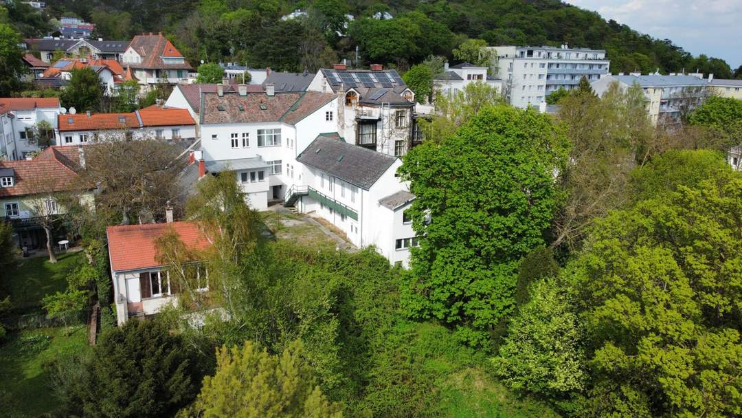 Sanieren, Dachgeschoss ausbauen und danach Wohnen und Arbeiten in bester Badener Zentrumslage