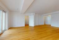 Am Kutschkermarkt | Exklusive 4-Zimmer-Altbauwohnung mit rund 14 m² großer Terrasse und Grünfläche