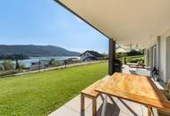 Neuwertige Gartenwohnung mit faszinierendem Seeblick