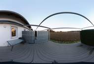 Sonnige Terrassenwohnung mit Reihenhauscharakter für Golf- und Thermenliebhaber
