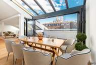 Exklusive Penthouse-Residenz in 1010 Wien – Erstbezug mit ca. 10,22 m² Terrasse auf Wohnebene, 5 Zimmer, ca. 315,98 m²