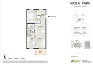 Viola Park – Frische Luft & Freiraum: 3-Zimmer-Wohnung mit Balkon - Ihre Wohlfühloase am Laaer Berg