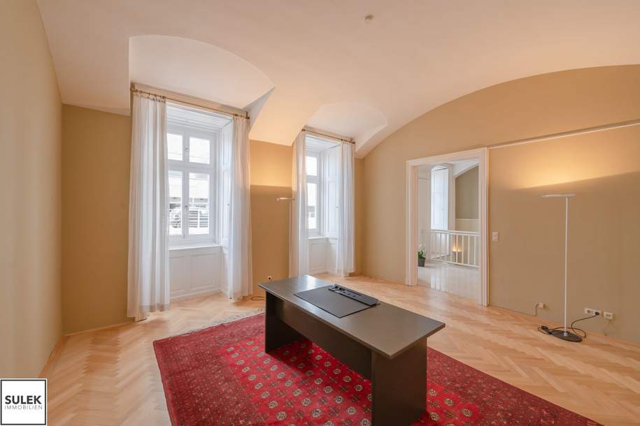 Wohnen am Stadtpark! Altbau mit großen Kellerräumlichkeiten z.B. als Galerie / Studio - sofort beziehbar!, Wohnung-miete, 3.616,81,€, 1030 Wien 3., Landstraße