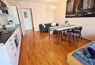 TERRASSENHIT, LORYSTRASSE, vermietete 50 m2 Neubau mit 38 m2 Terrasse, 2 Zimmer, Komplettküche, Duschbad, Parketten, 4. Liftstock