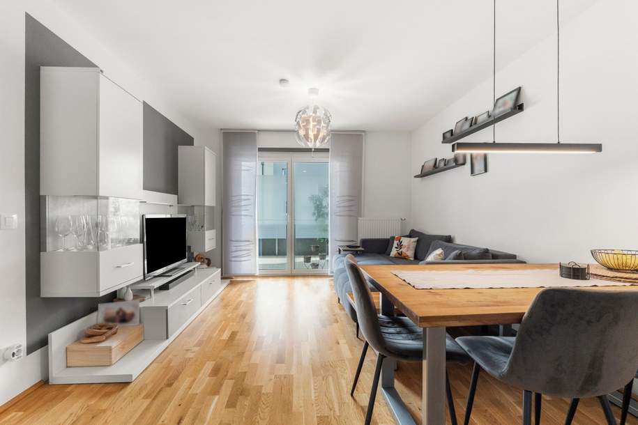 Neuwertige, moderne 2-Zimmer-Wohnung mit traumhafter Loggia, Wohnung-kauf, 210.000,€, 9065 Klagenfurt Land