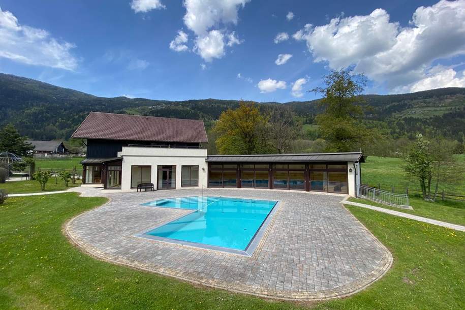 Bodensdorf am Ossiachersee: besondere 2-ZI-Dachgeschoss Wohnung mit Balkon, allgemein XL SPA & Pool, Wohnung-kauf, 336.000,€, 9551 Feldkirchen