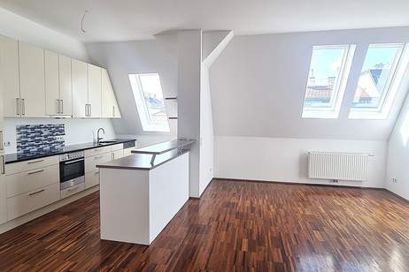 Exklusive Dachgeschoss-Residenz: Zwei Terrassen, 4,5-Zimmer-Einheit plus 2-Zimmer-Einheit – gemeinschaftlich vermietet, Wohnung-miete, 4.785,00,€, 1030 Wien 3., Landstraße