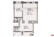 Entzückende, helle Altbauwohnung mit 1,5 Zimmer