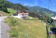 Baugrundstück mit Blick über das Zillertal