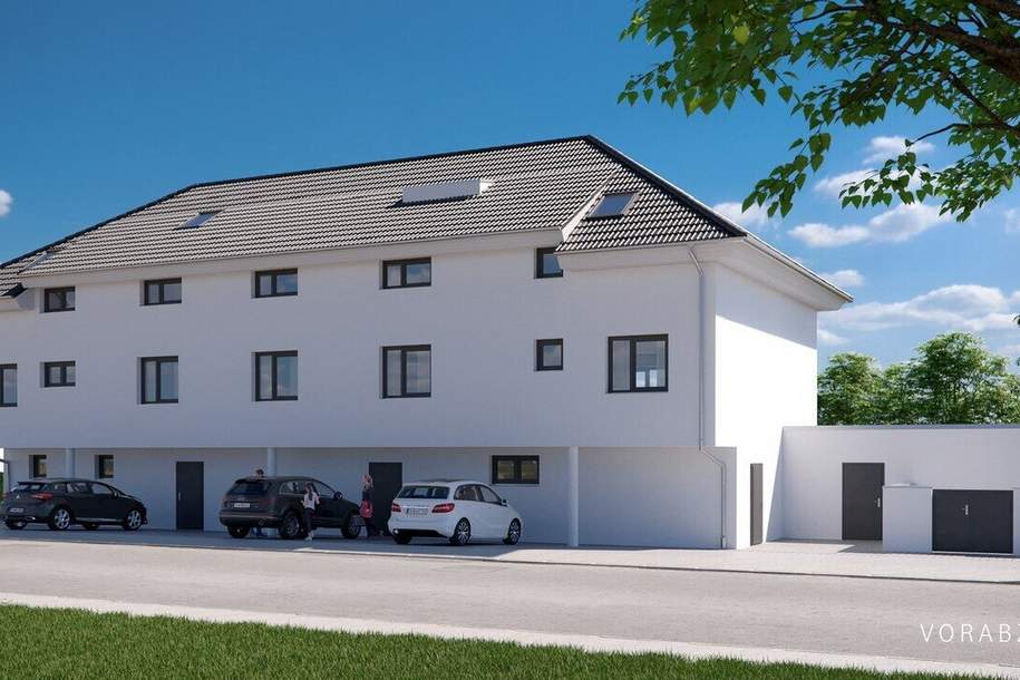 ++++3-Zimmer-Dachgeschosswohnung mit herrlicher Sicht auf die Umgebung-inkl. 2 Parkplätze++++, Wohnung-kauf, 345.000,€, 3424 Tulln