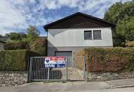 Gemütlicher AUSSICHTS-BUNGALOW mit Keller auf 1.141 m² Hanggrund in Dietach
