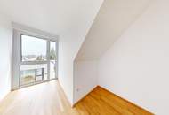ERSTBEZUG: Moderne 3-Zimmer-Dachgeschoßwohnung in Ruhelage mit Terrasse und Fernblick in 1230 Wien