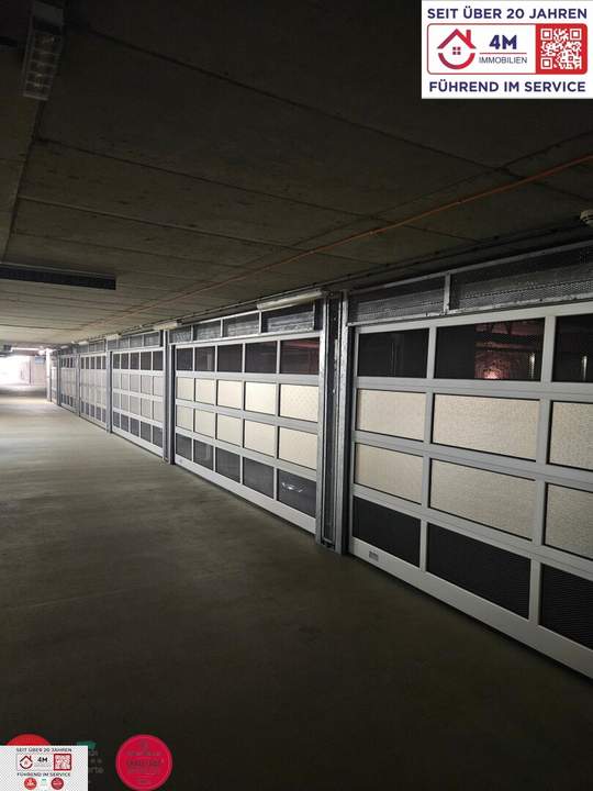Versperrbare Doppel-Garagenbox mit Strom & Rolltor im 3. UG - nur für Eigentümer - Nahe U1 Kagraner Platz