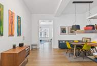 Stilvoll renovierte Altbauwohnung im 3.Bezirk. Citynaher Lifestyle mit besonderem Flair.