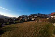 Großzügiges &amp; sonniges Grundstück in Hanglage mit Südausrichtung in Leutschach an der Weinstraße