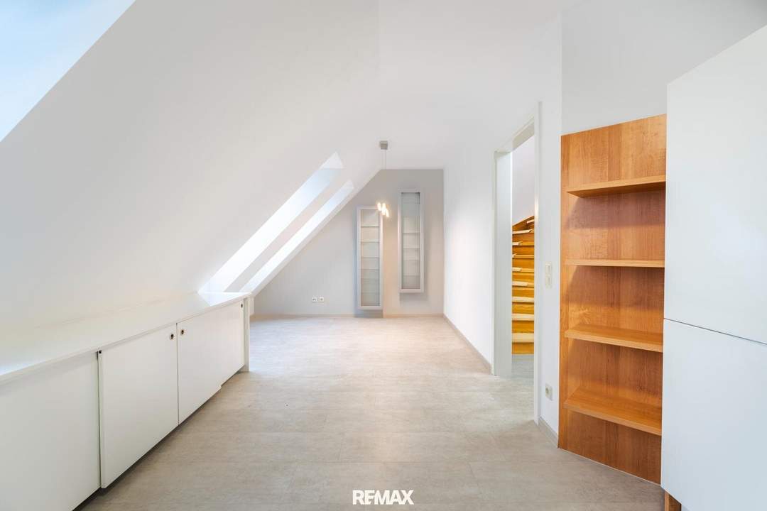 Exklusive 120 m² Dachgeschoss-Traumwohnung mit 2 Terrassen im Herzen von Döbling