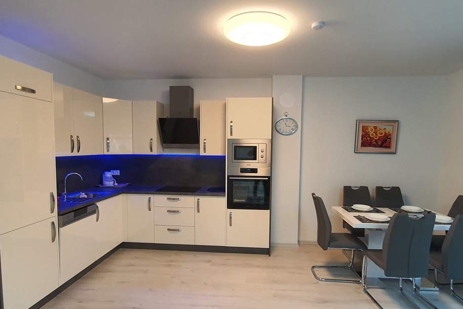 Moderne Wohnung mit 2 Balkonen und Garage, voll möbliert, Wohnung-kauf, 425.000,€, 1210 Wien 21., Floridsdorf