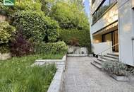 Exklusive Gartenwohnung in absoluter Ruhelage im 18. Bezirk – 4 Zimmer | ca. 204 m² | Terrasse, Garten, Pool & Sauna