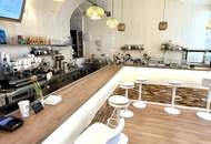 Charmantes Café-/Gastronomielokal im 1. Bezirk mit mediterranem Konzept