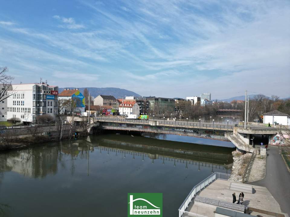 ANLEGERHIT gelangt zum Verkauf !!! Direkt an der Mur stehen derzeit schöne 1-3 Zimmer Wohnungen mit sonnigem Balkon zum Verkauf! - JETZT ZUSCHLAGEN