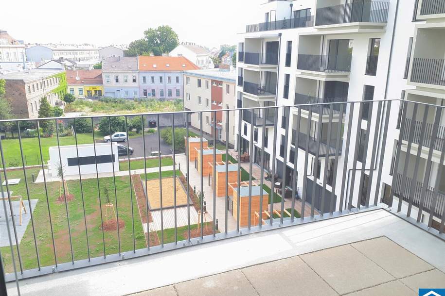 Moderne 2-Zimmer-Wohnung mit Balkon am Liesingbach, Wohnung-miete, 925,00,€, 1230 Wien 23., Liesing
