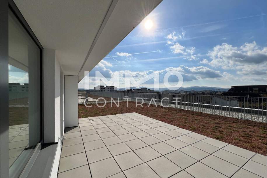 54qm 2ZI Dachgeschoss mit 22,85qm Terrasse, 33qm Gründach, 14,07qm Balkon, zzgl. 2 Tiefgaragenstellplätzen, Wohnung-kauf, 234.980,€, 3500 Krems an der Donau(Stadt)