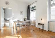 2 ZIMMER ALTBAUWOHNUNG mit ca. 103m² EIGENGARTEN und GARTENHÜTTE II 3. OG MIT LIFT II AIRBNB oder SELBST EINZIEHEN II NÄHE U6/AKH/VOLKSOPER/WUK