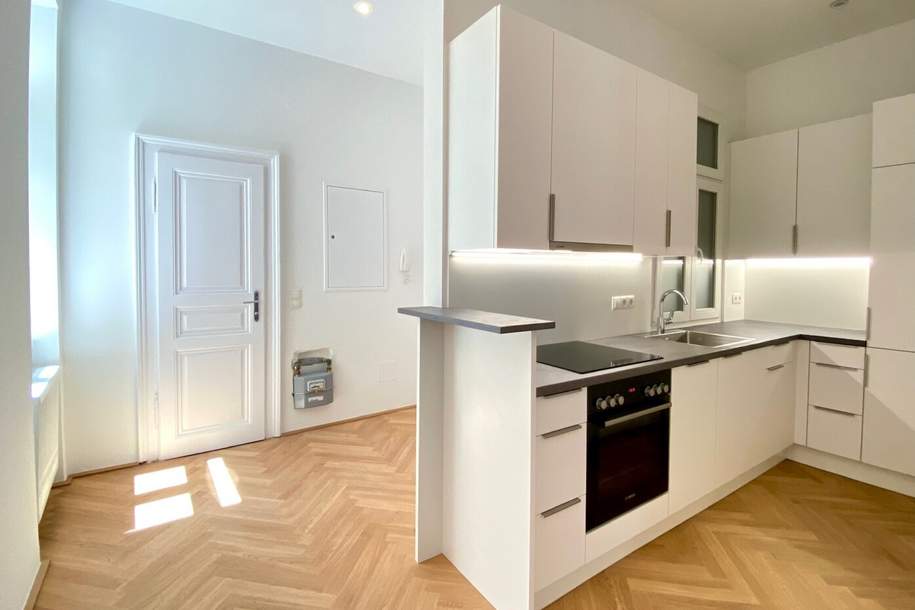 ALTBAU-SCHMUCKSTÜCK IM ACHTEN! WUNDERSCHÖN SANIERTER 3-ZIMMER-ERSTBEZUG ZUM VERLIEBEN, Wohnung-kauf, 485.000,€, 1080 Wien 8., Josefstadt